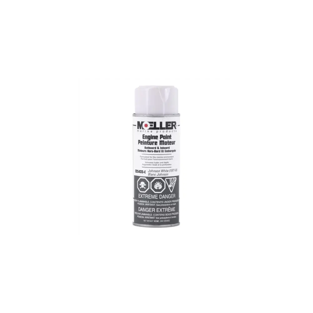 Sierra Marine Engine Spray Paint - OMC White - SIE025433C